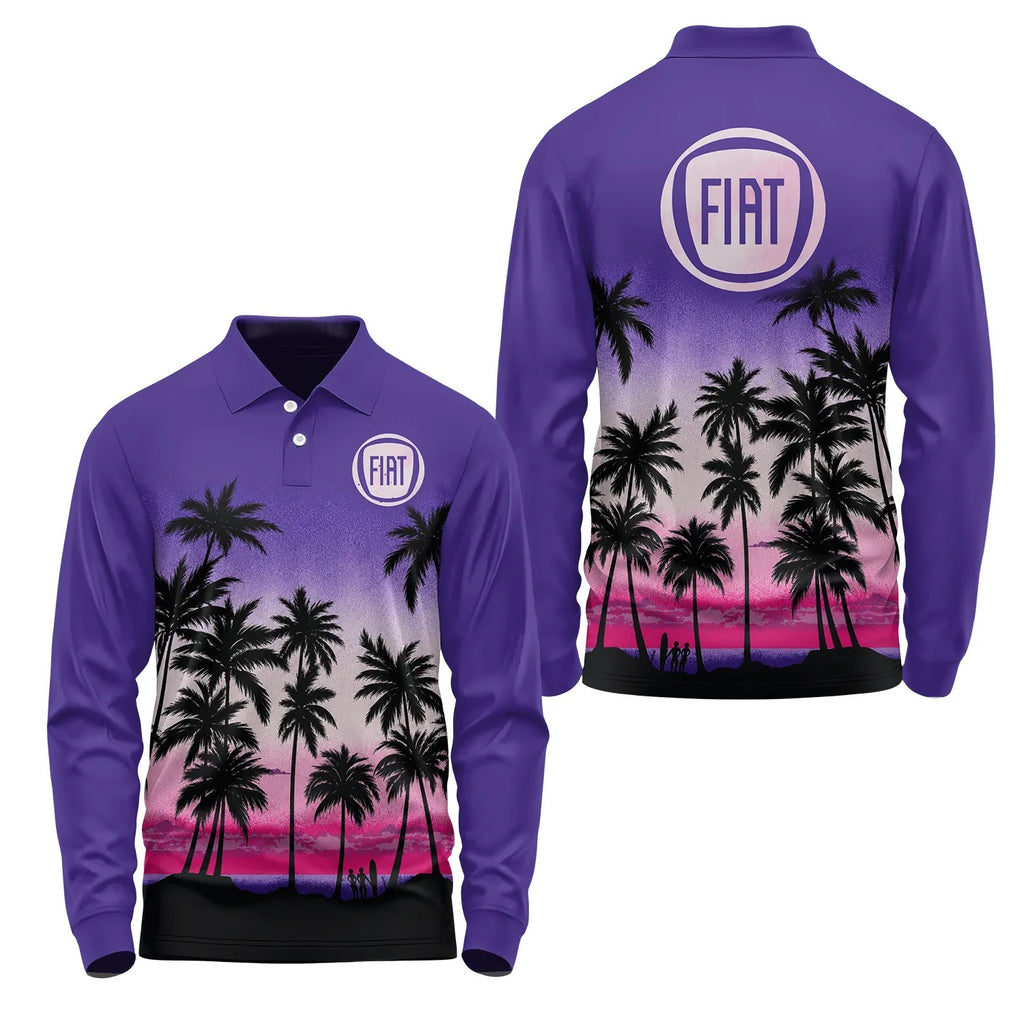 Fiat Long Sleeve Polo SHW019