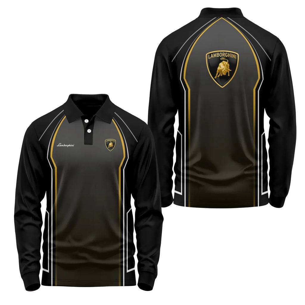Lamborghini Long Sleeve Polo SC061