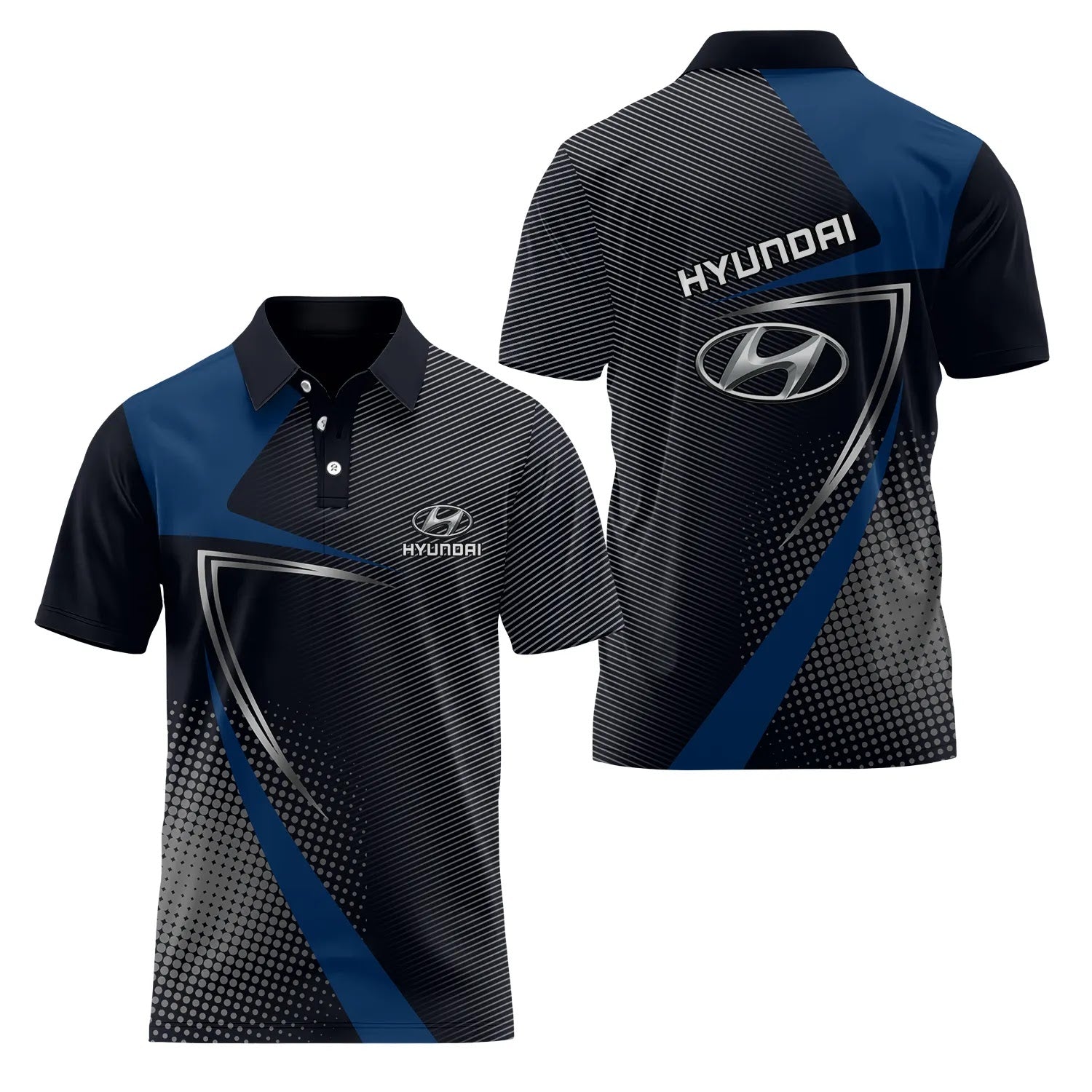Hyundai Short Sleeve Polo SC059