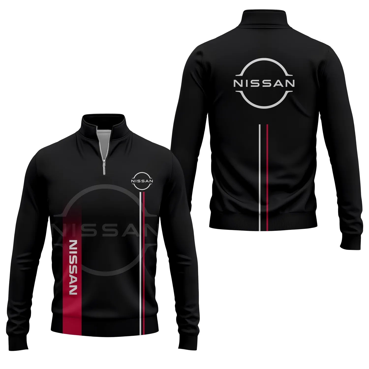 Nissan Quarter-zip Pullover SC077