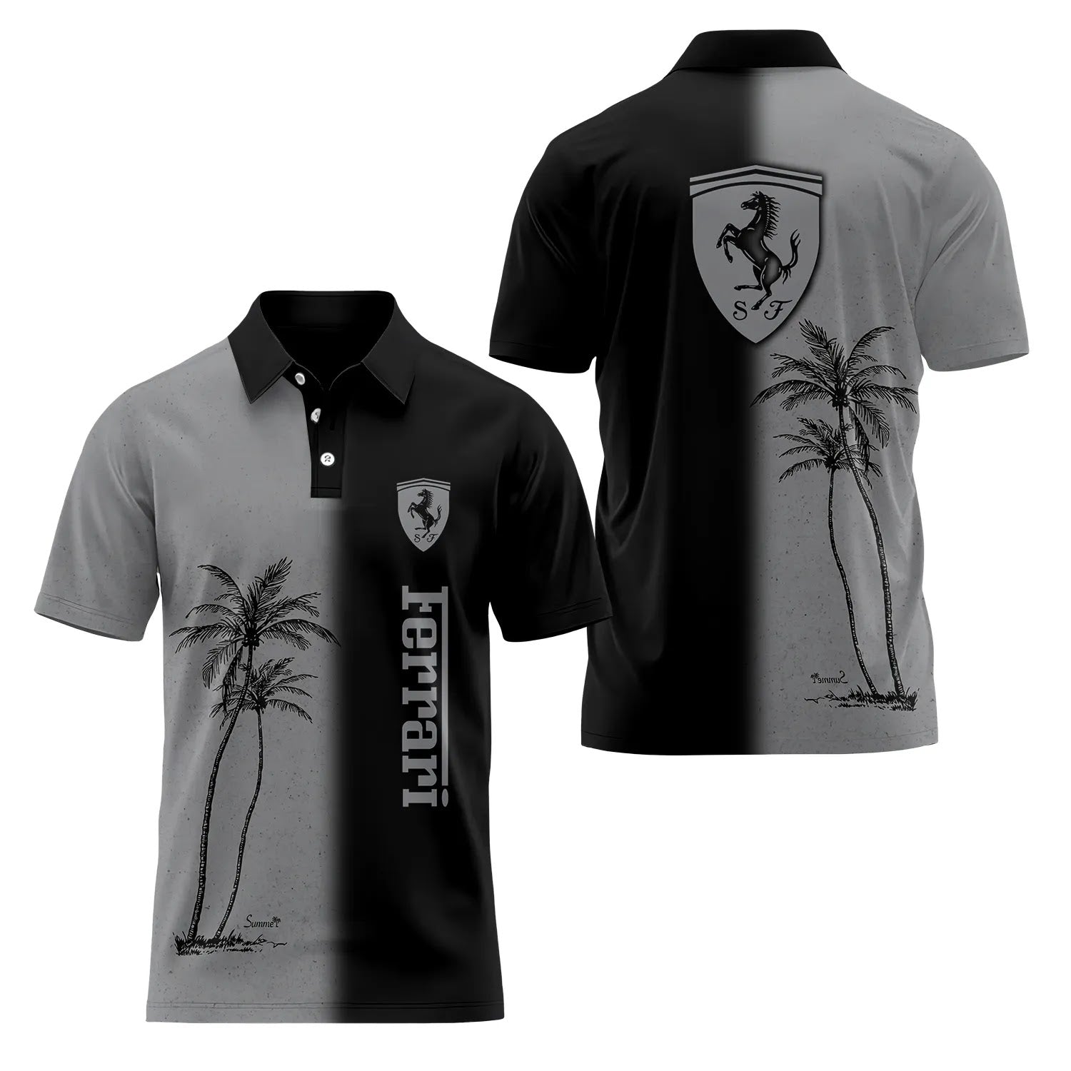 Ferrari Short Sleeve Polo SHW037