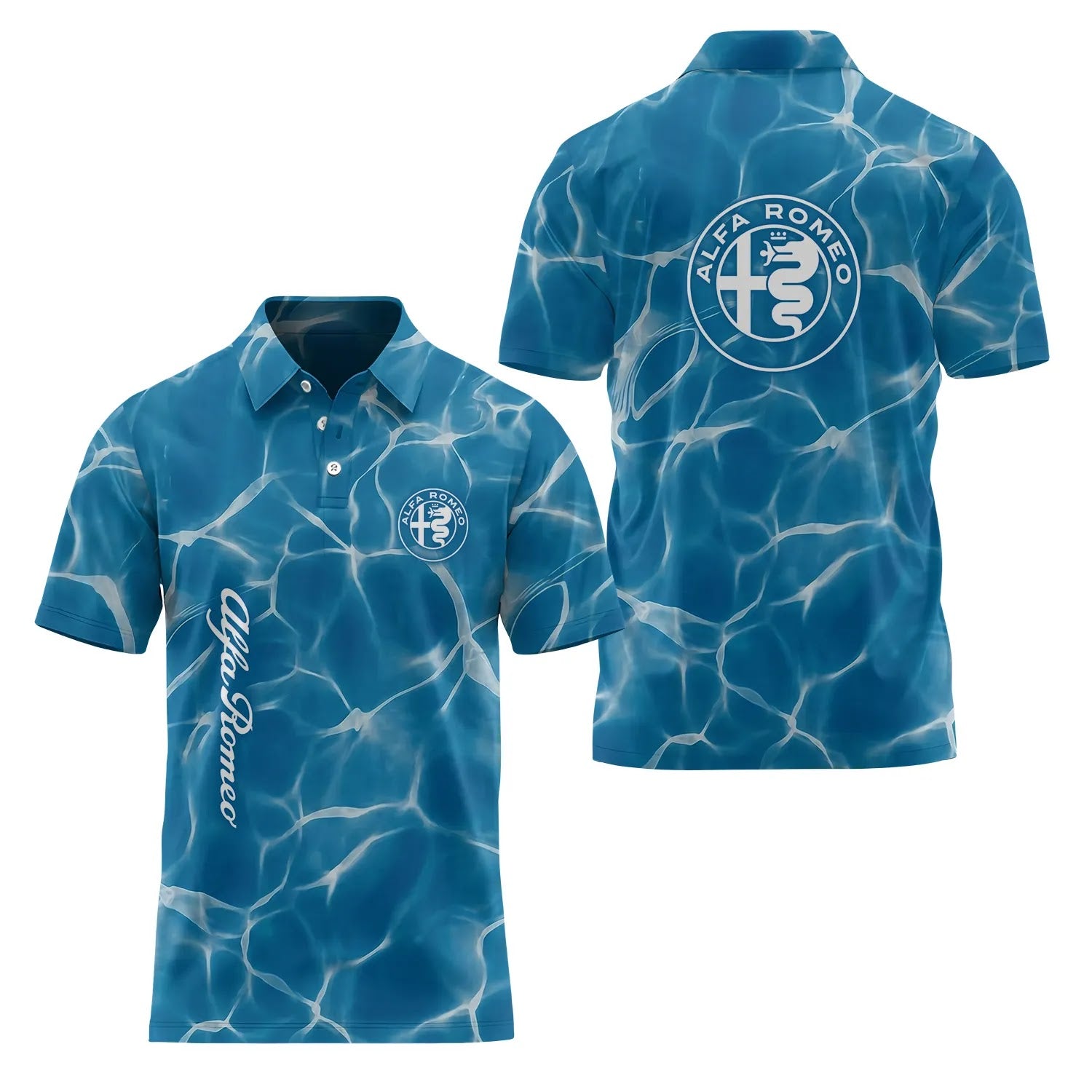 Alfa Romeo Short Sleeve Polo SHW035