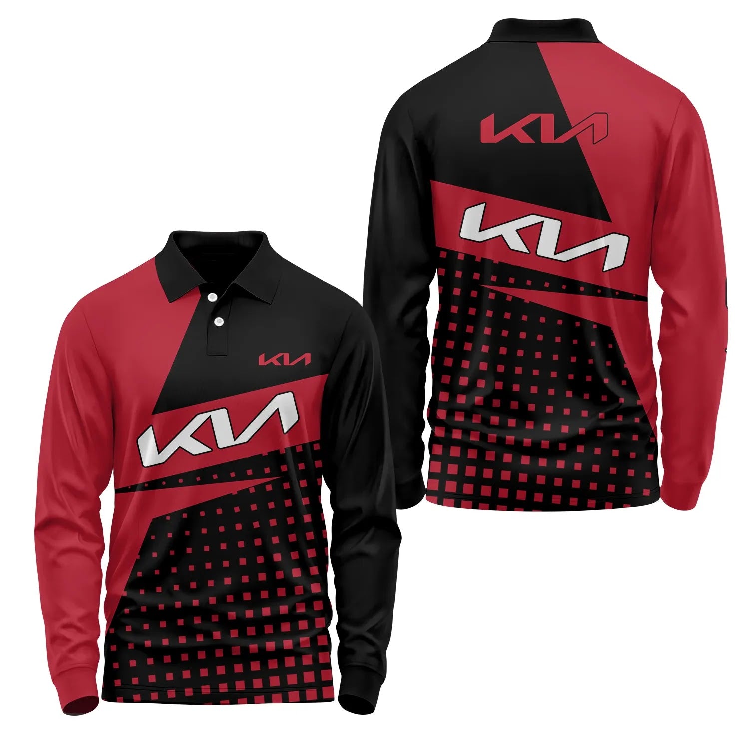 Kia Long Sleeve Polo SC083