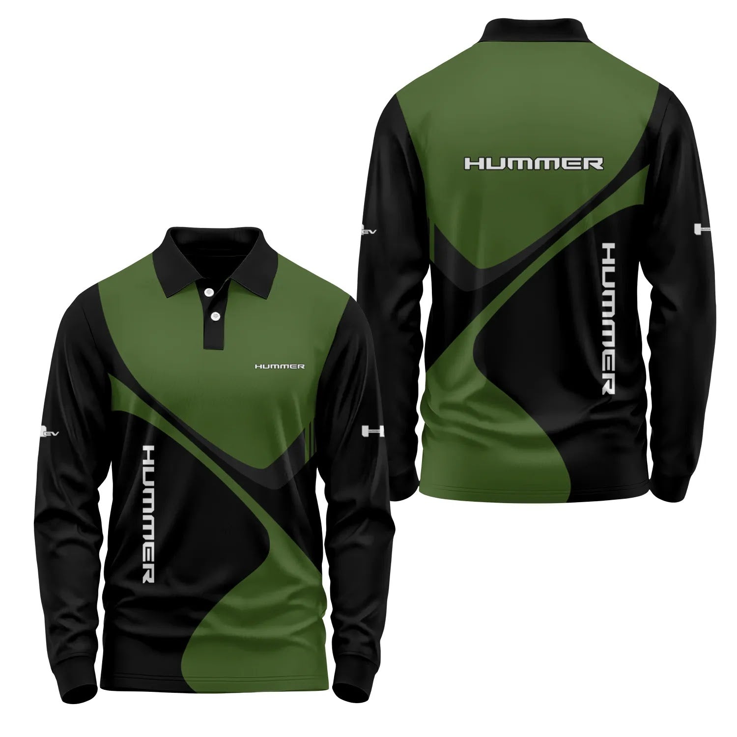 Hummer Long Sleeve Polo SC058