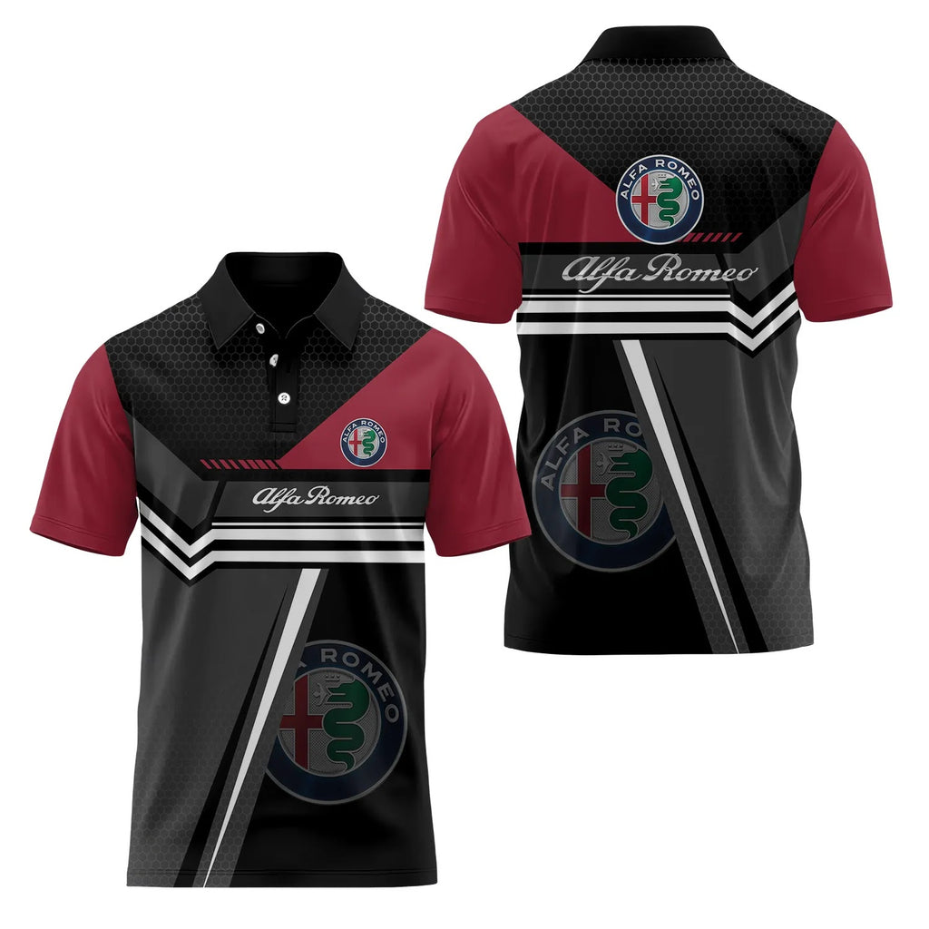 Alfa Romeo Short Sleeve Polo SC071