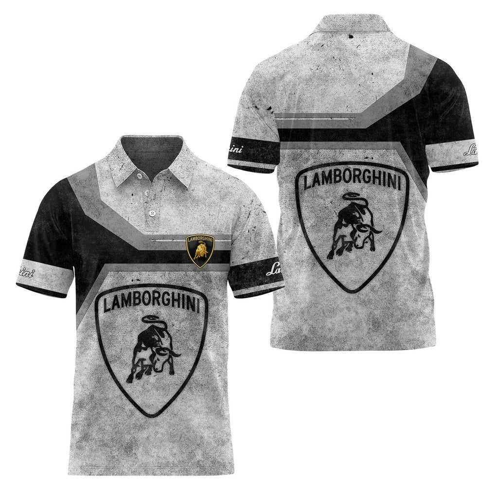 Lamborghini Short Sleeve Polo SC086