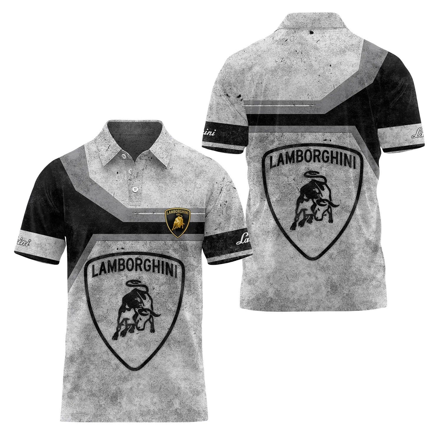 Lamborghini Short Sleeve Polo SC086