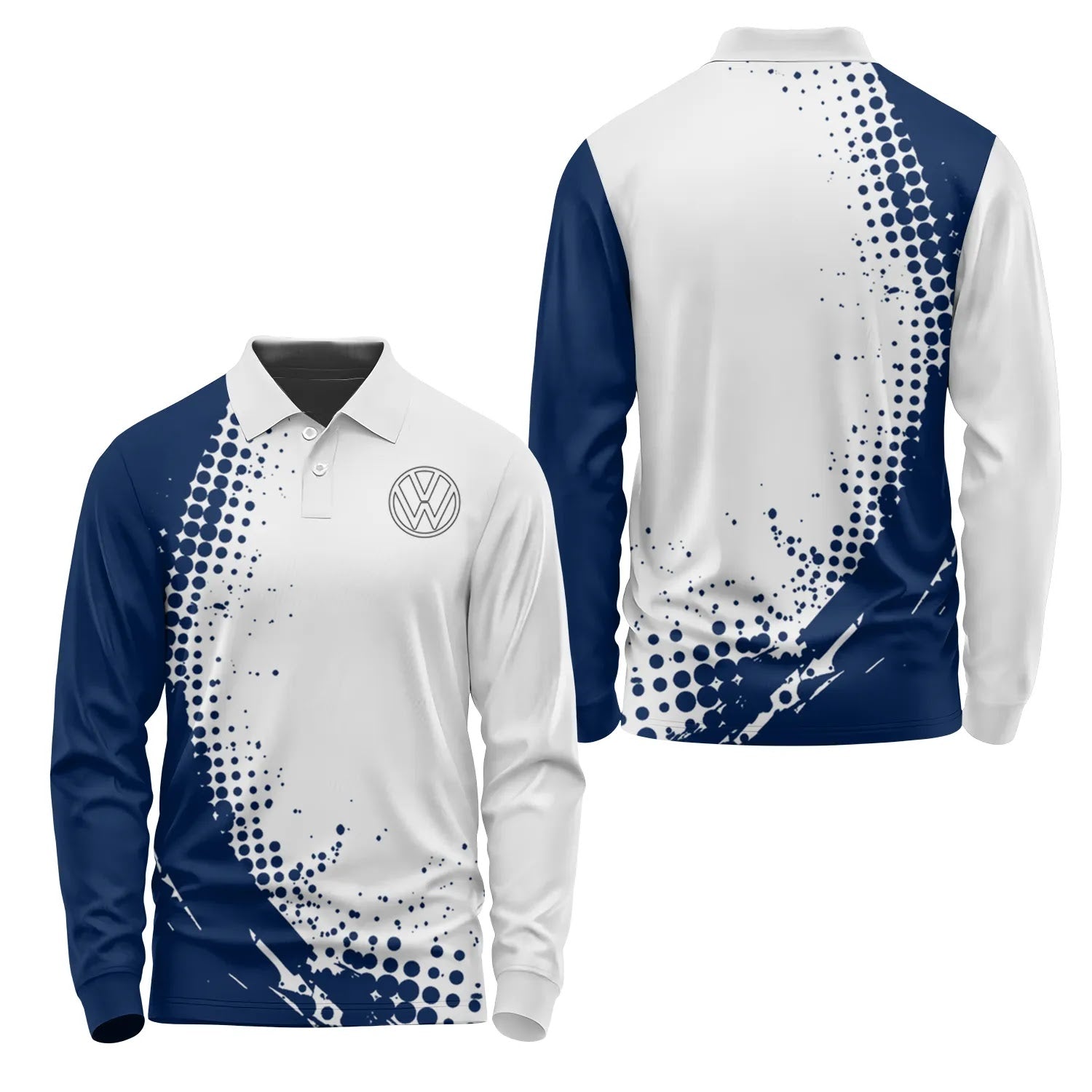 Volkswagen Long Sleeve Polo SC095