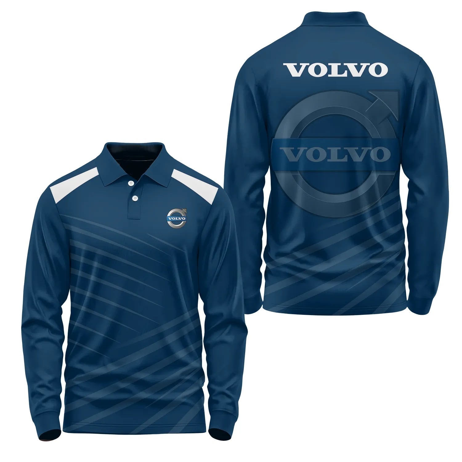 Volvo Long Sleeve Polo SC082