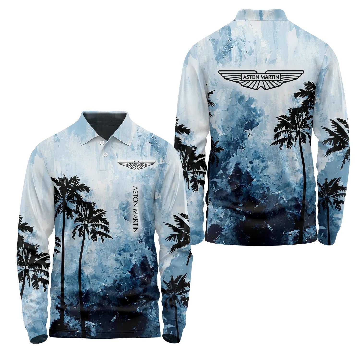 Aston Martin Long Sleeve Polo SHW034