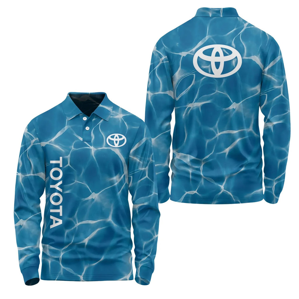 Toyota Long Sleeve Polo SHW035