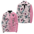 Tesla Long Sleeve Polo SHW056