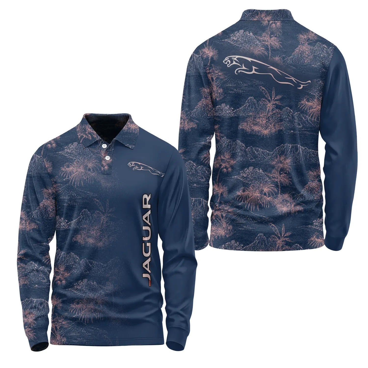 Jaguar Long Sleeve Polo SHW007