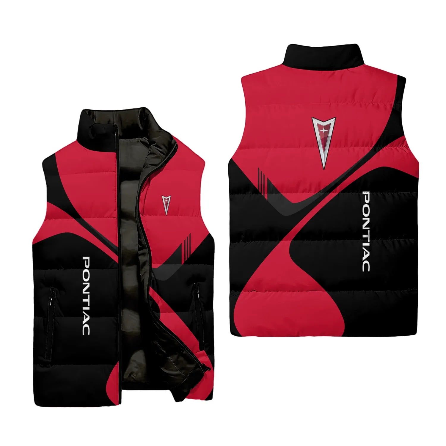Pontiac Sleeveless Puffer Jacket SC058