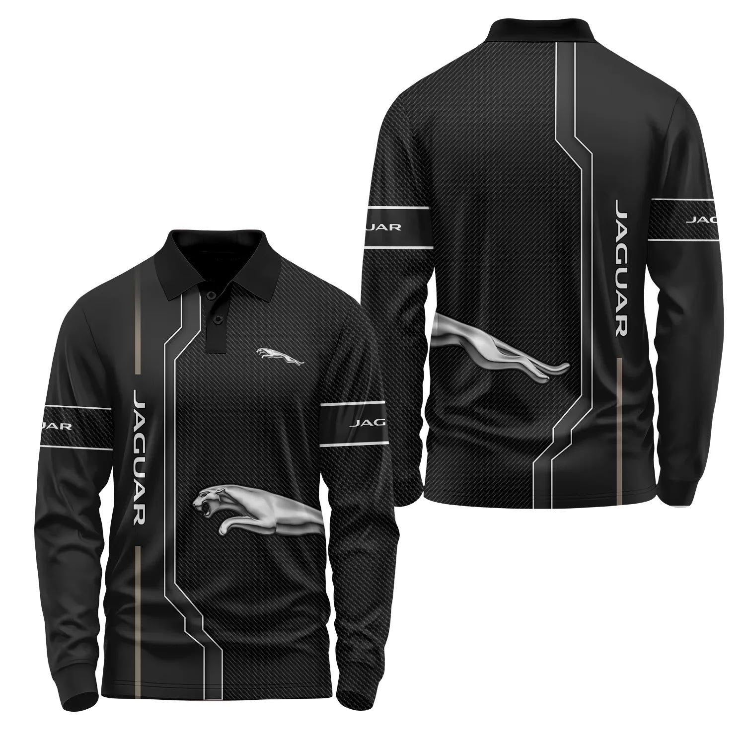 Jaguar Long Sleeve Polo SC042