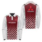 Mitsubishi Long Sleeve Polo SC063