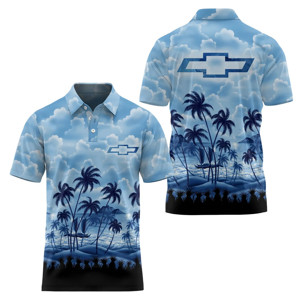 Chevrolet Short Sleeve Polo SHW018
