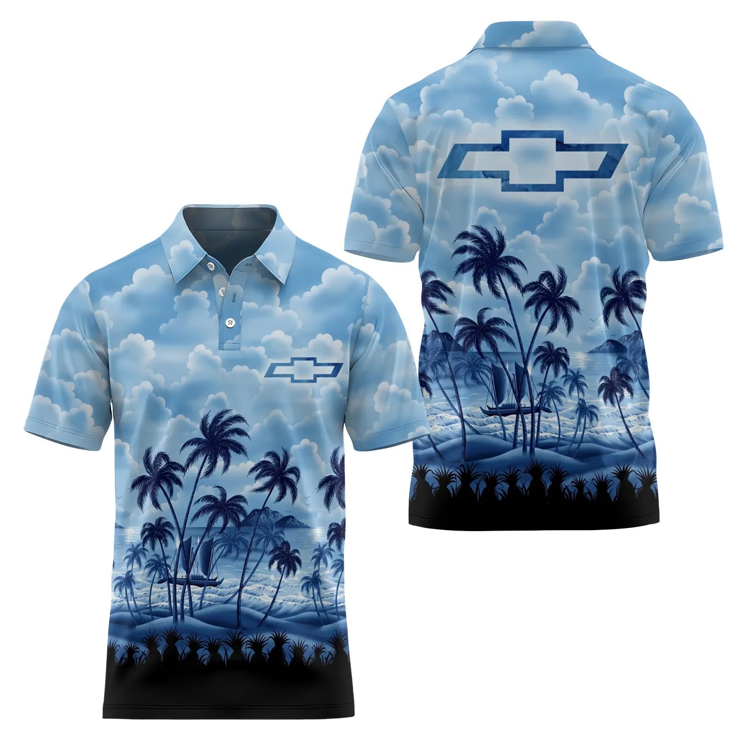 Chevrolet Short Sleeve Polo SHW018
