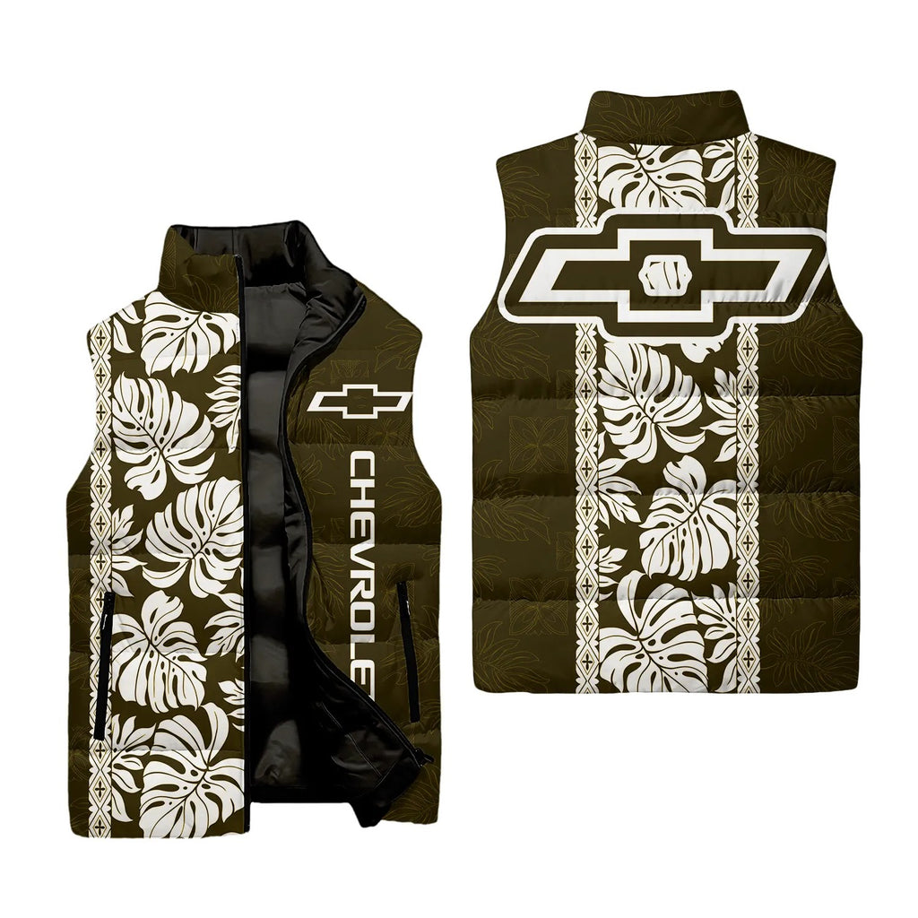 Chevrolet Sleeveless Puffer Jacket SHW046