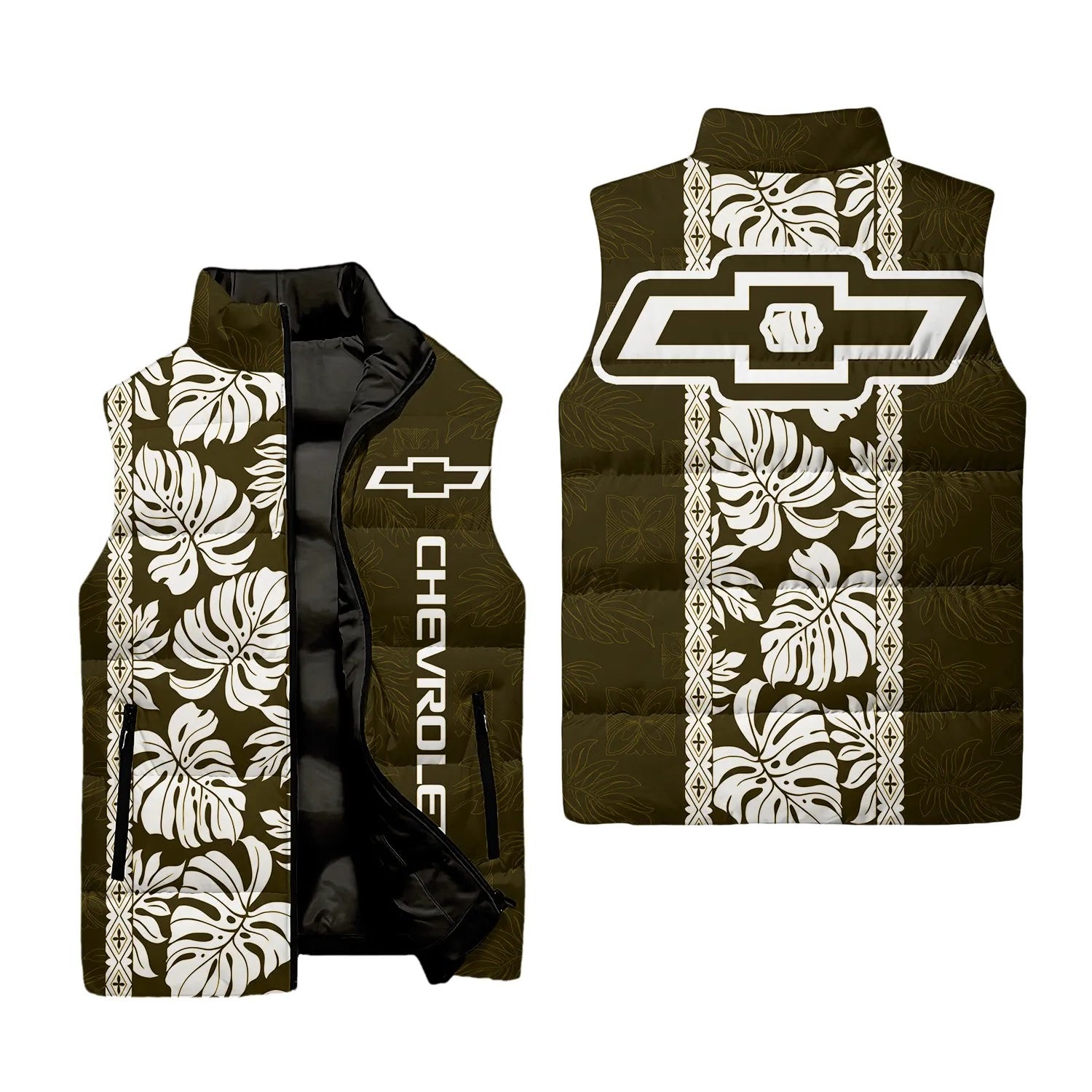 Chevrolet Sleeveless Puffer Jacket SHW046