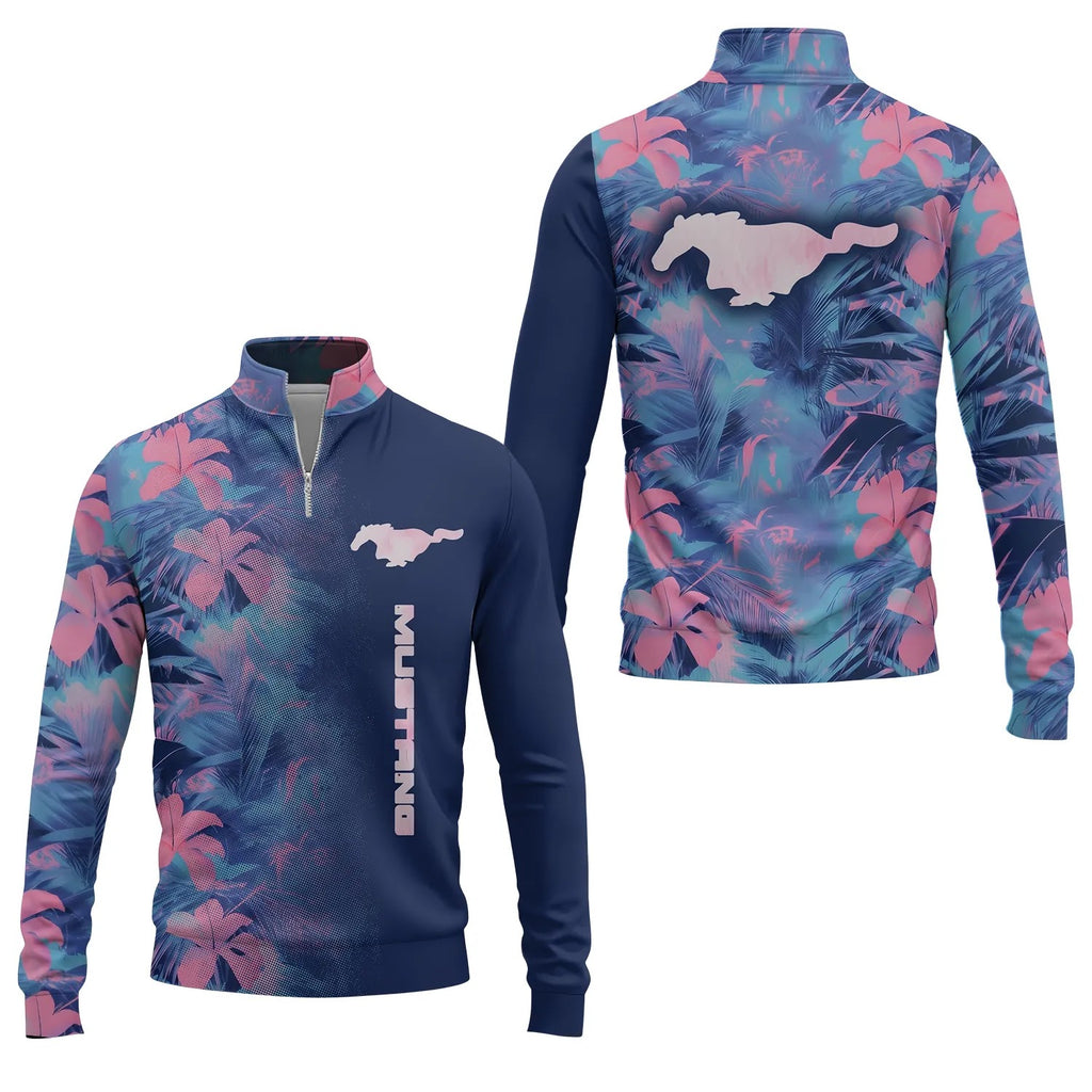 Ford Mustang Quarter-zip Pullover SHW054