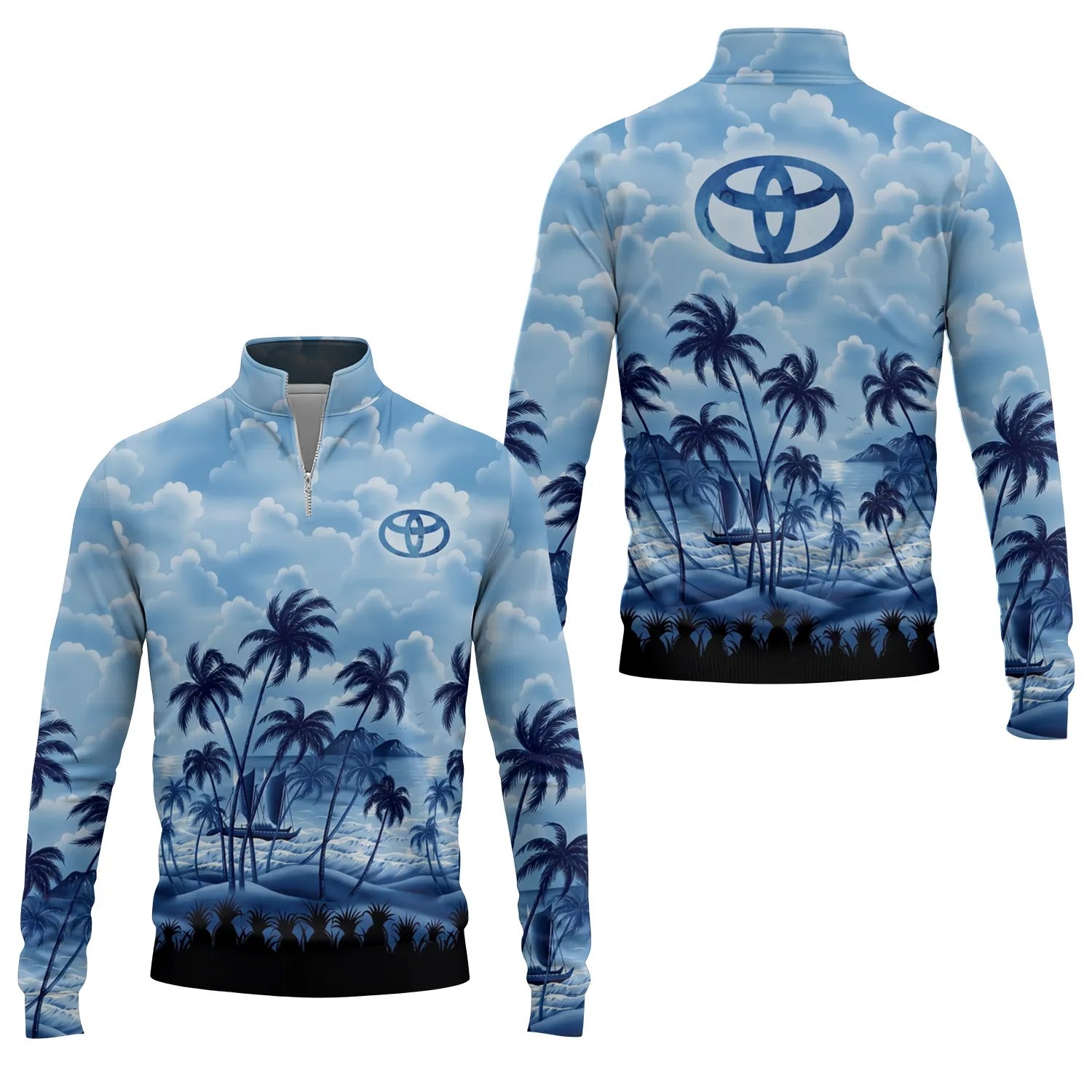 Toyota Quarter-zip Pullover SHW018