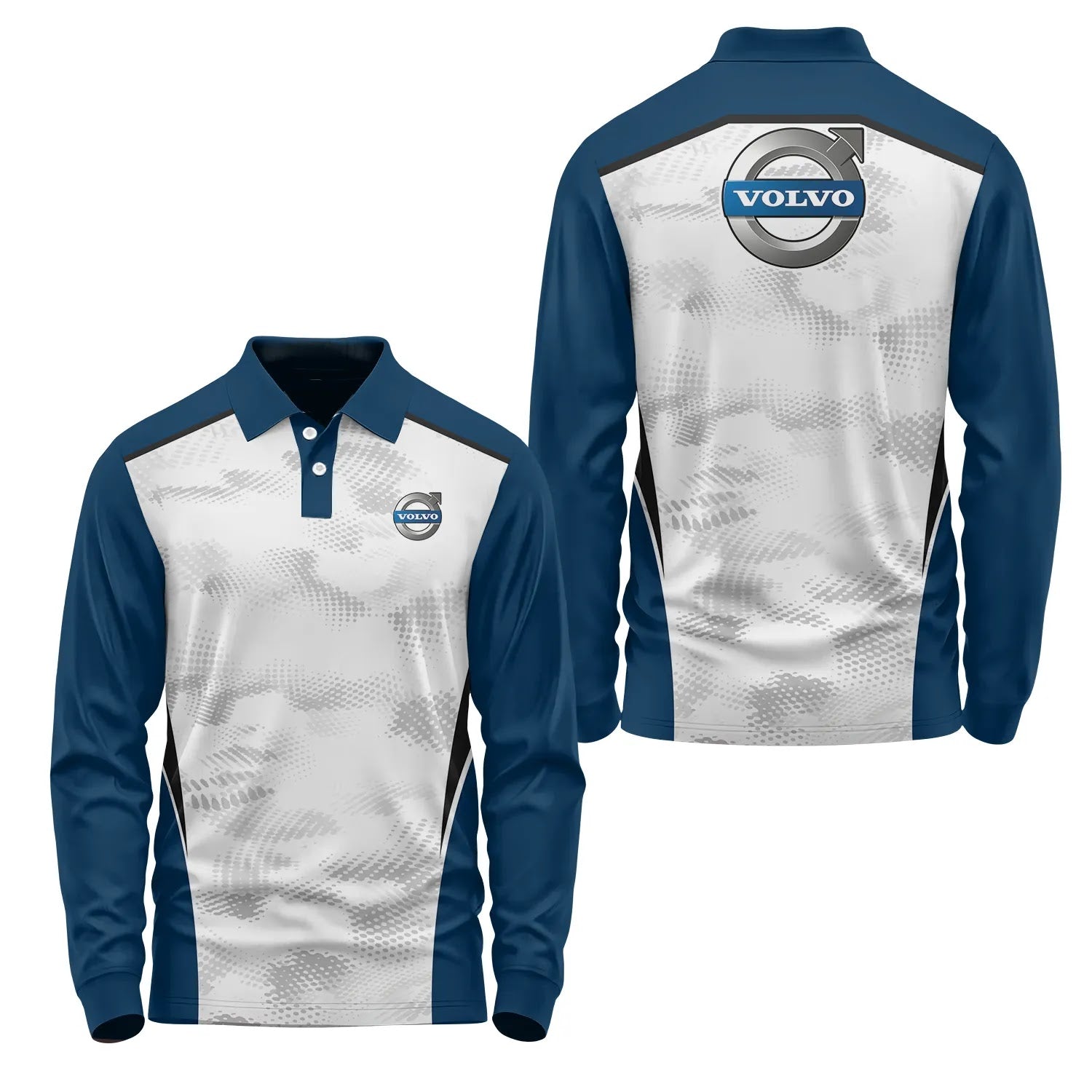 Volvo Long Sleeve Polo SC081
