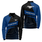 Ford Mustang Long Sleeve Polo SC083