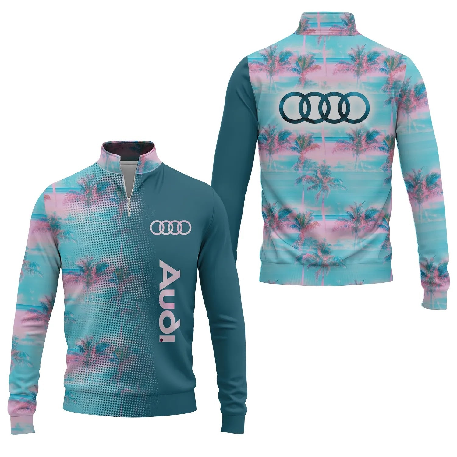 Audi Quarter-zip Pullover SHW058