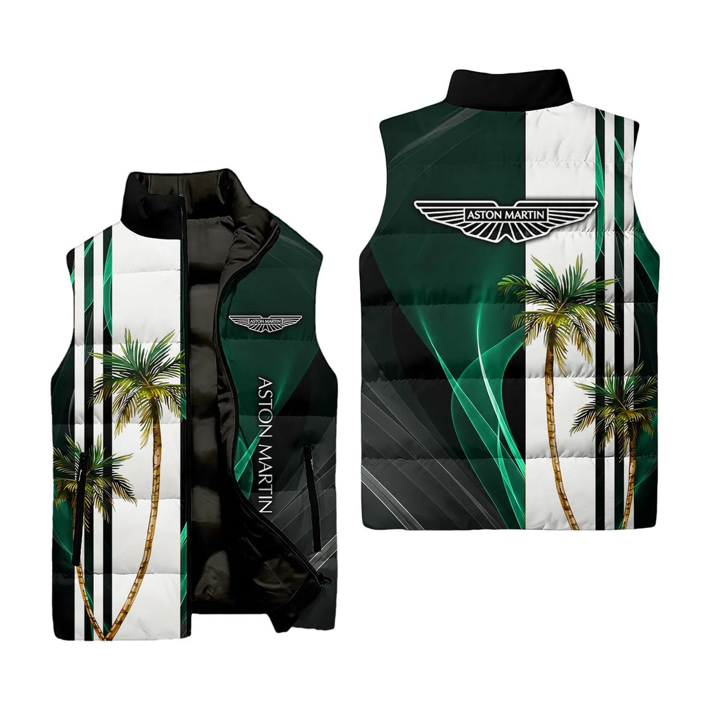 Aston Martin Sleeveless Puffer Jacket SHW036