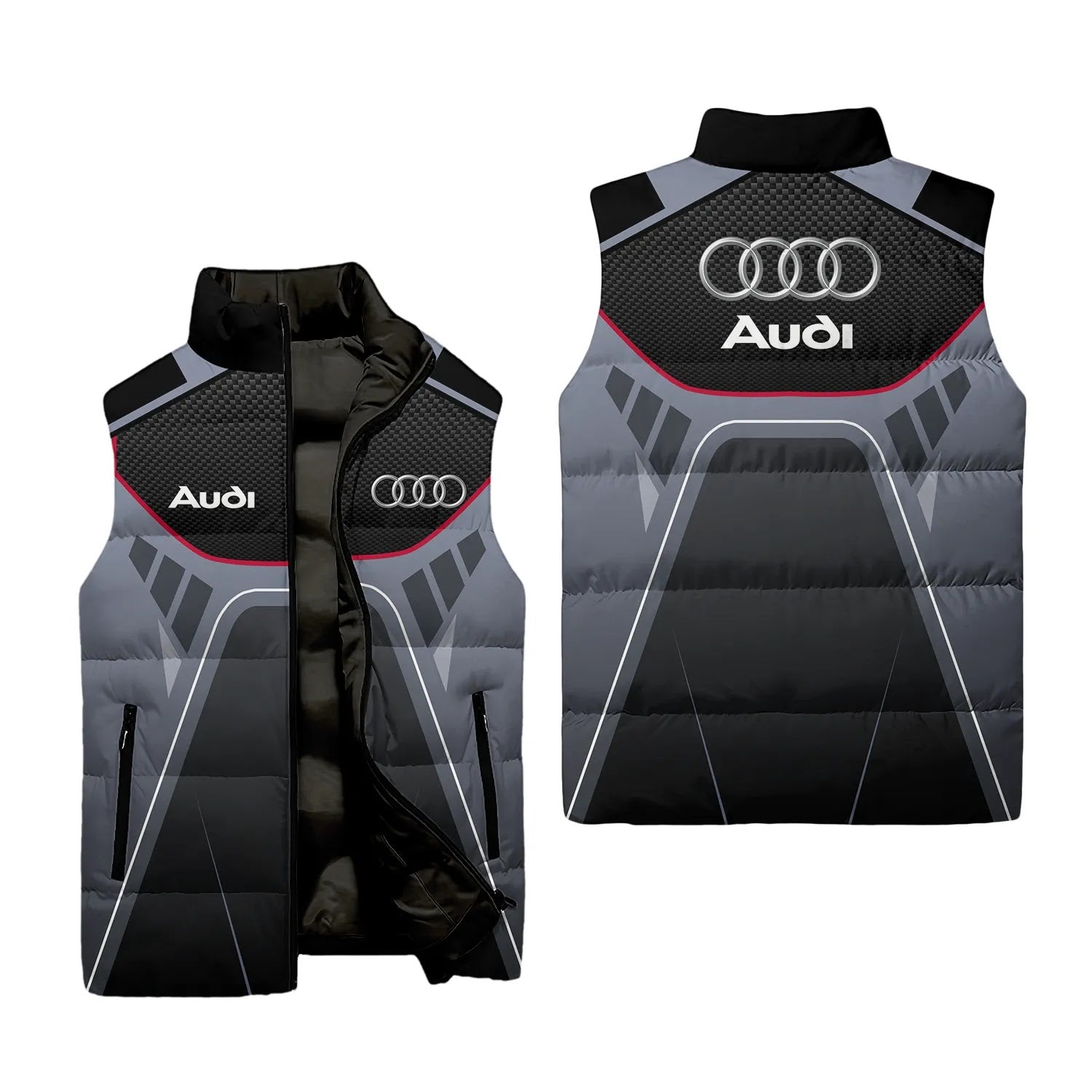 Audi Sleeveless Puffer Jacket SC088