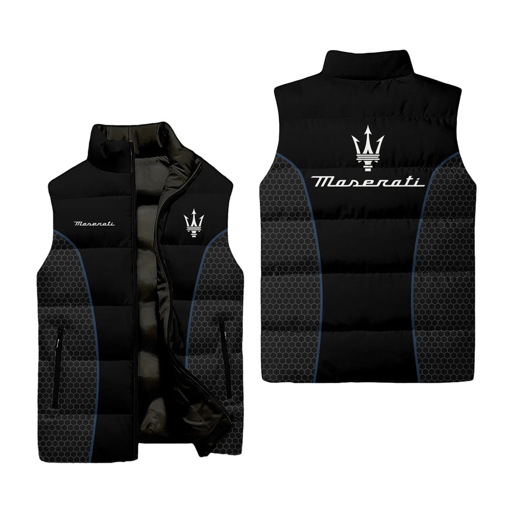 Maserati Sleeveless Puffer Jacket SC072