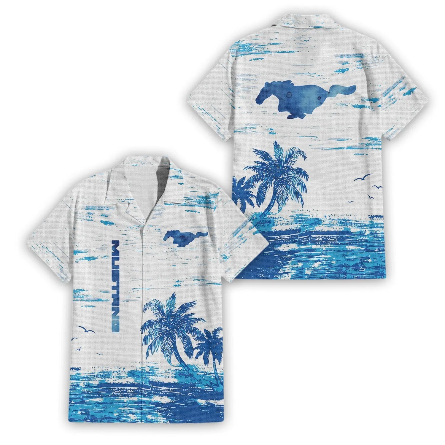 Ford Mustang Premium Hawaiian Shirt SHW069