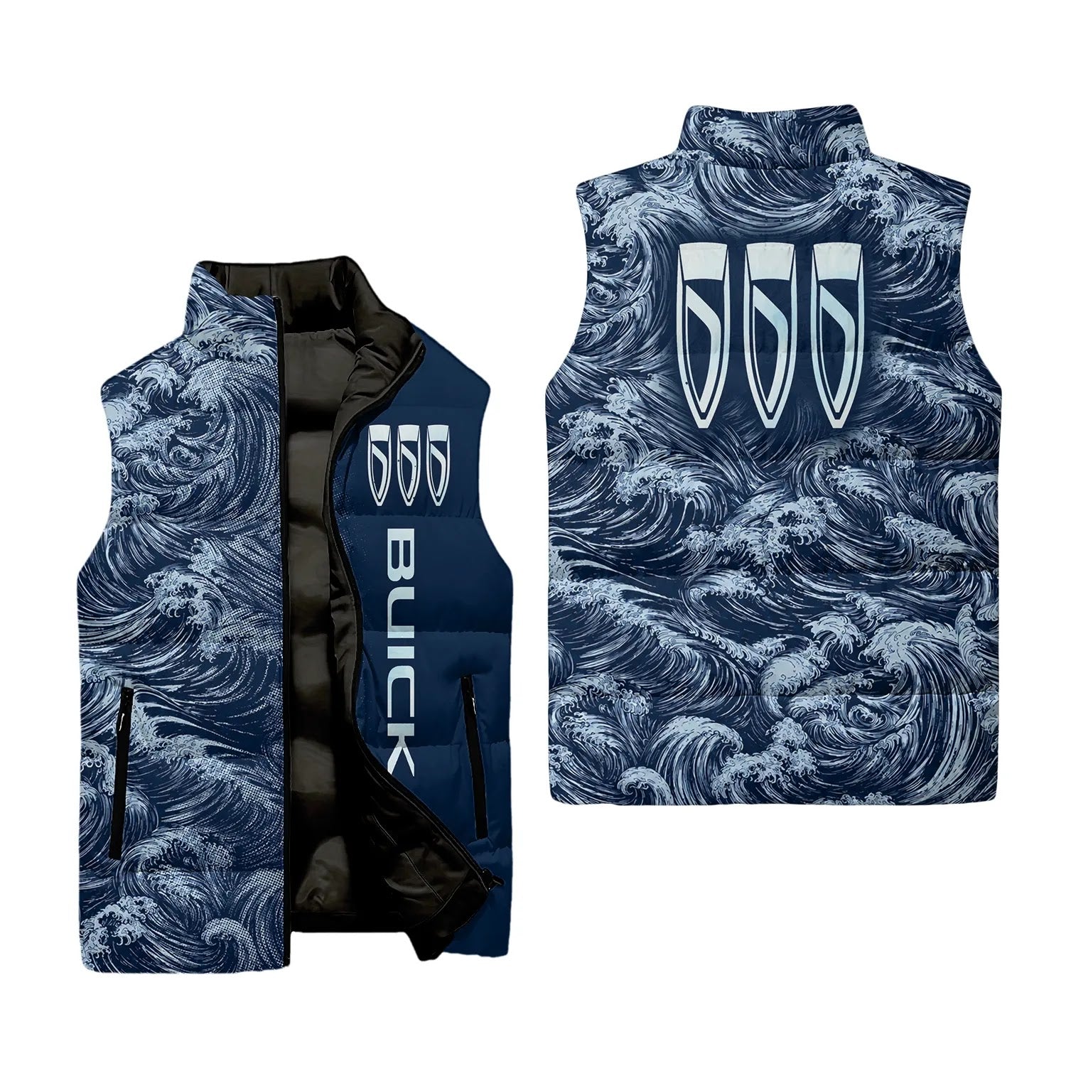 Buick Sleeveless Puffer Jacket SHW010