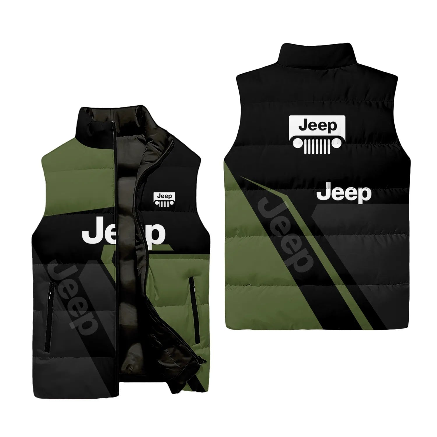 Jeep Sleeveless Puffer Jacket SC117