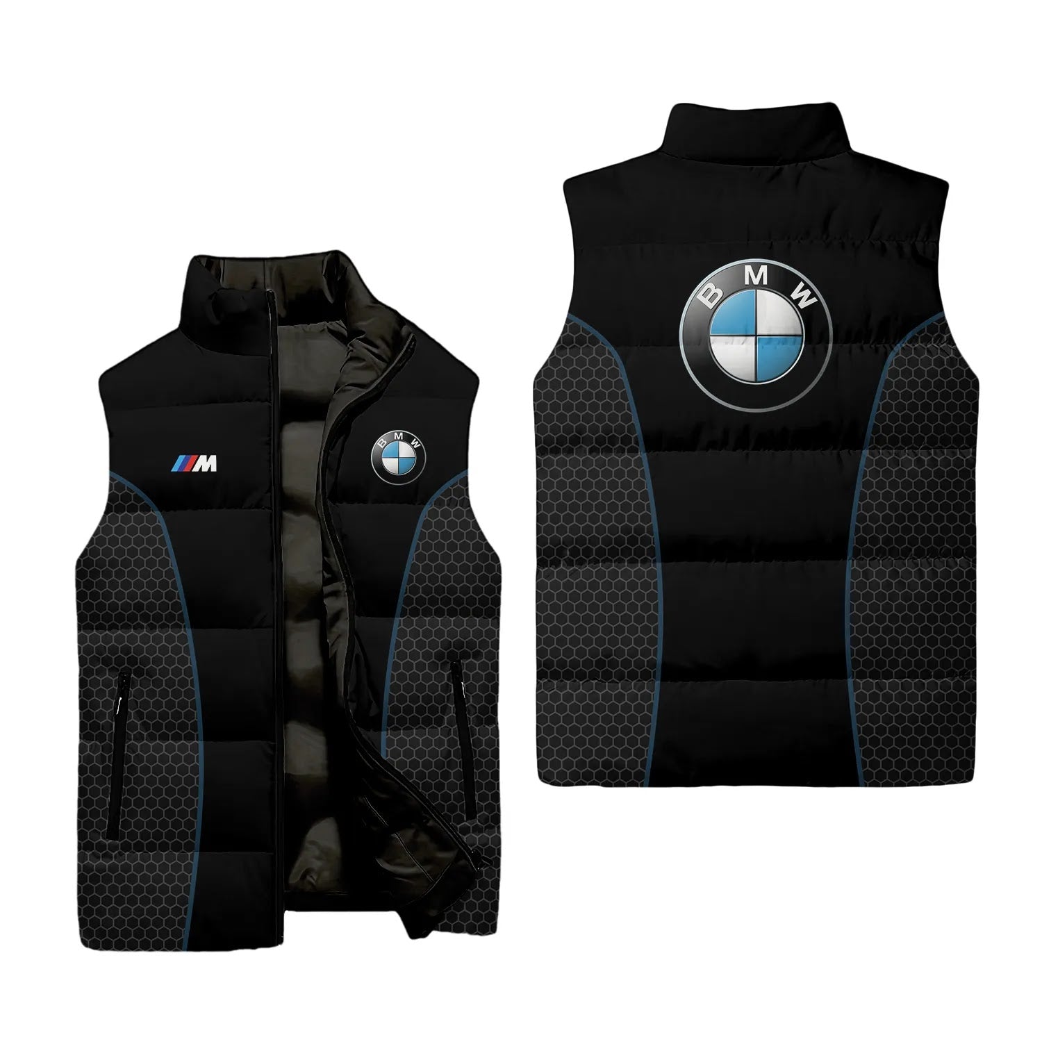 BMW Sleeveless Puffer Jacket SC072