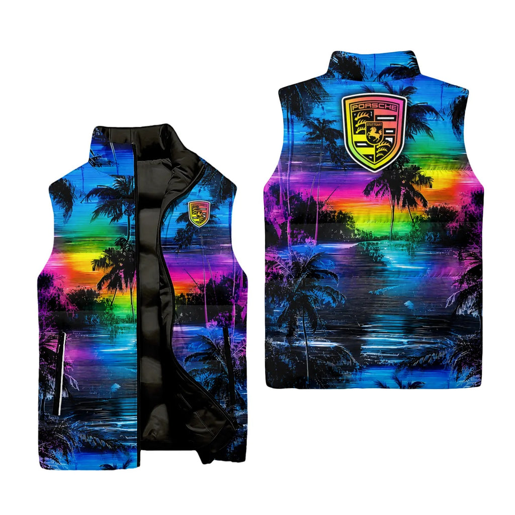 Porsche Sleeveless Puffer Jacket SHW055