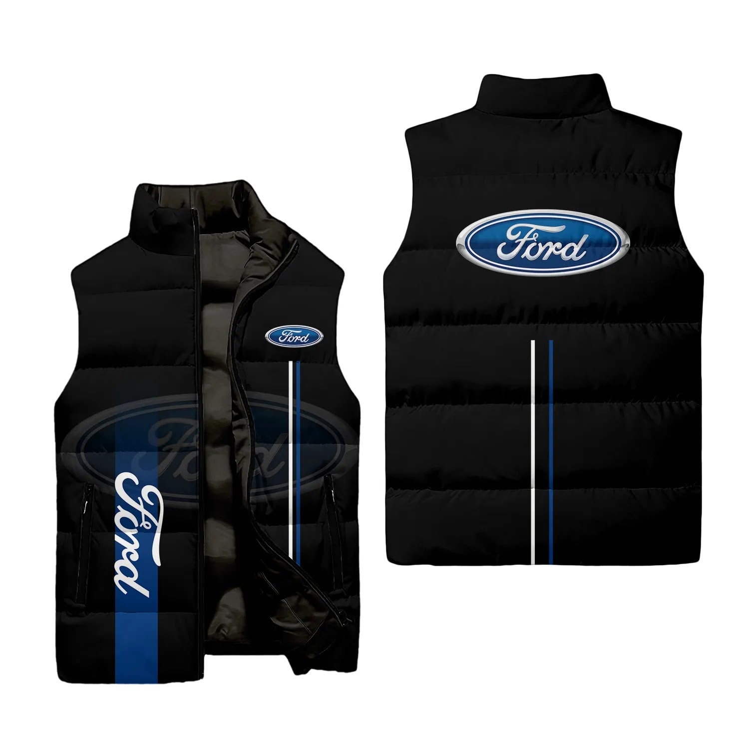 Ford Sleeveless Puffer Jacket SC077