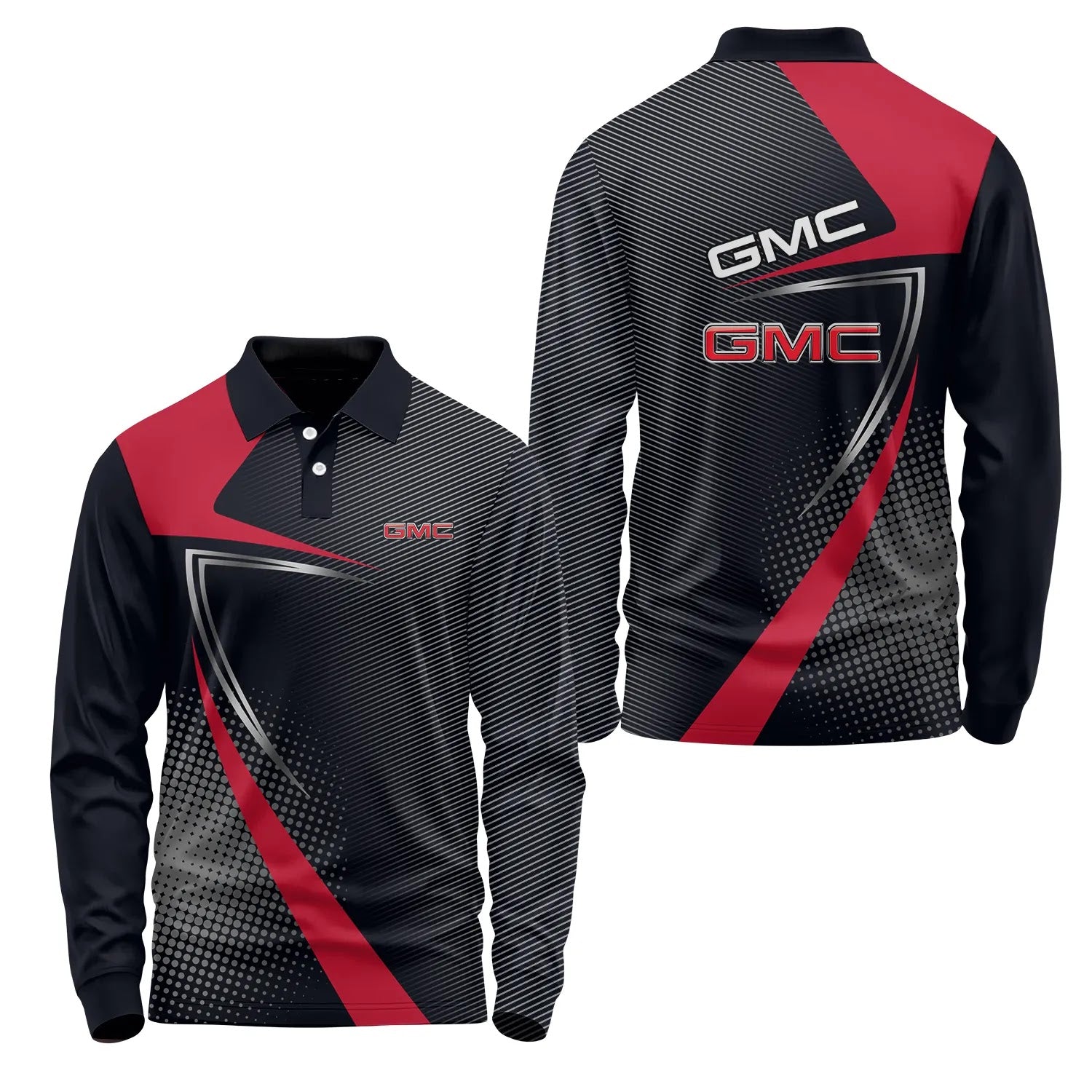 GMC Long Sleeve Polo SC059