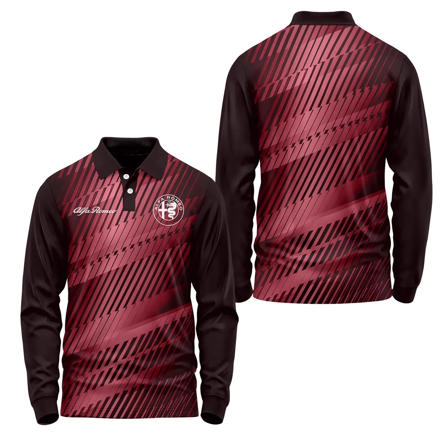 Alfa Romeo Long Sleeve Polo SC118
