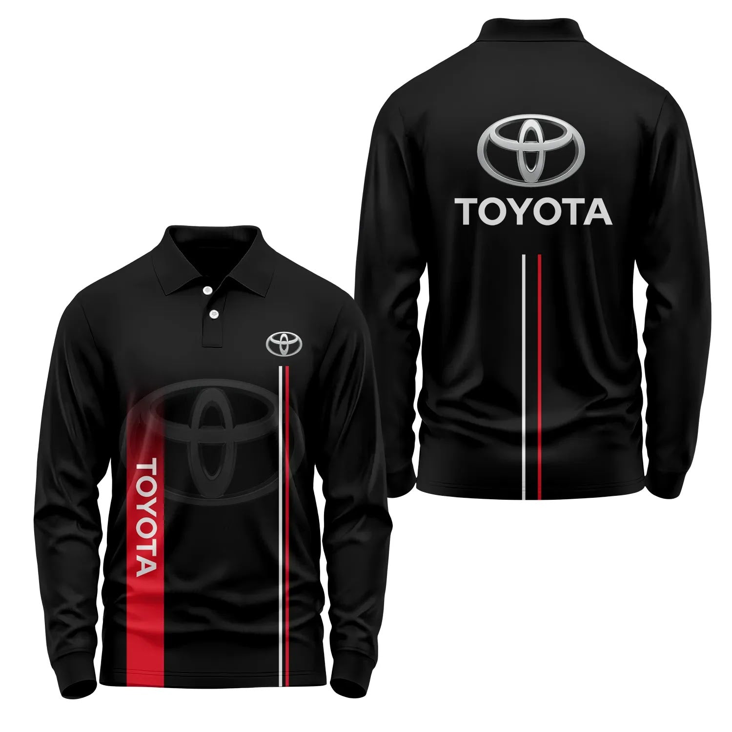 Toyota Long Sleeve Polo SC077