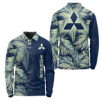 Mitsubishi Long Sleeve Polo SHW003