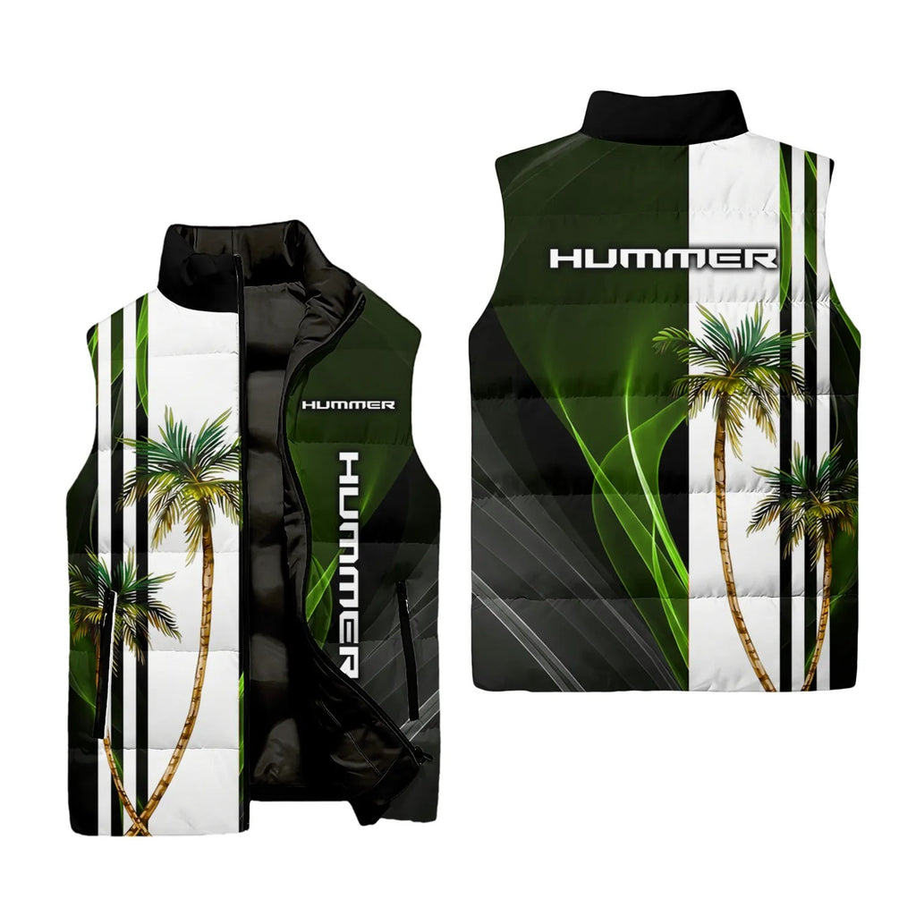 Hummer Sleeveless Puffer Jacket SHW036