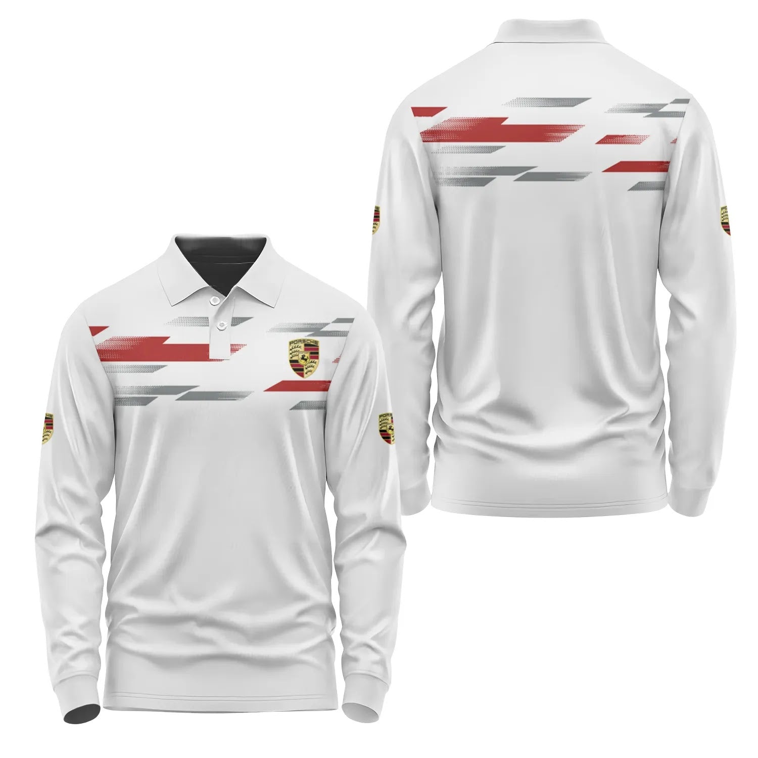 Porsche Long Sleeve Polo SC100-2