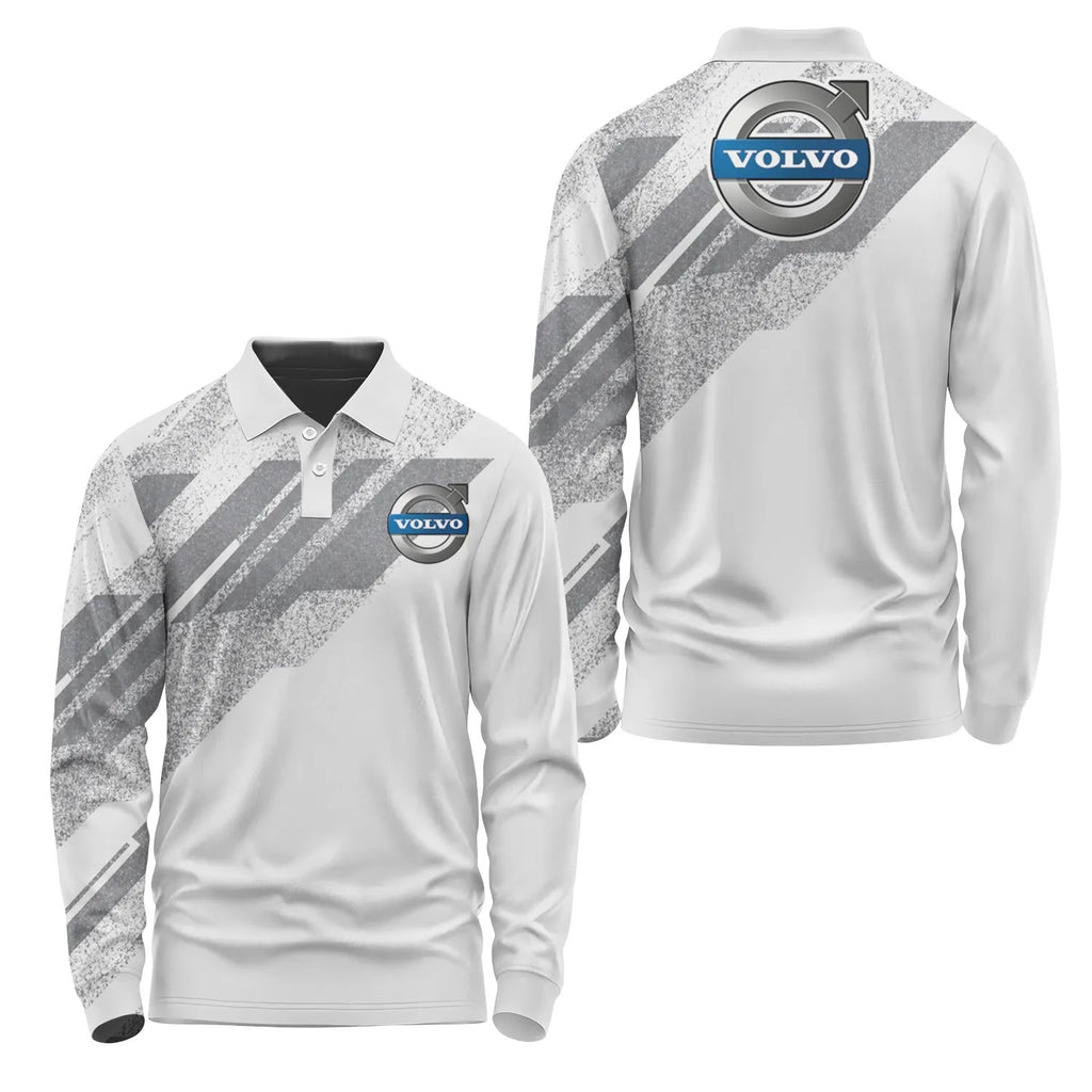 Volvo Long Sleeve Polo SC105