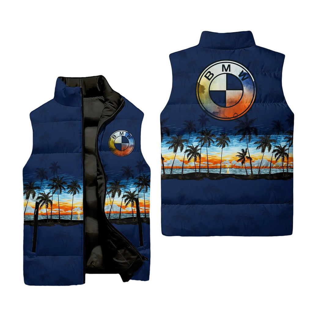 BMW Sleeveless Puffer Jacket SHW017