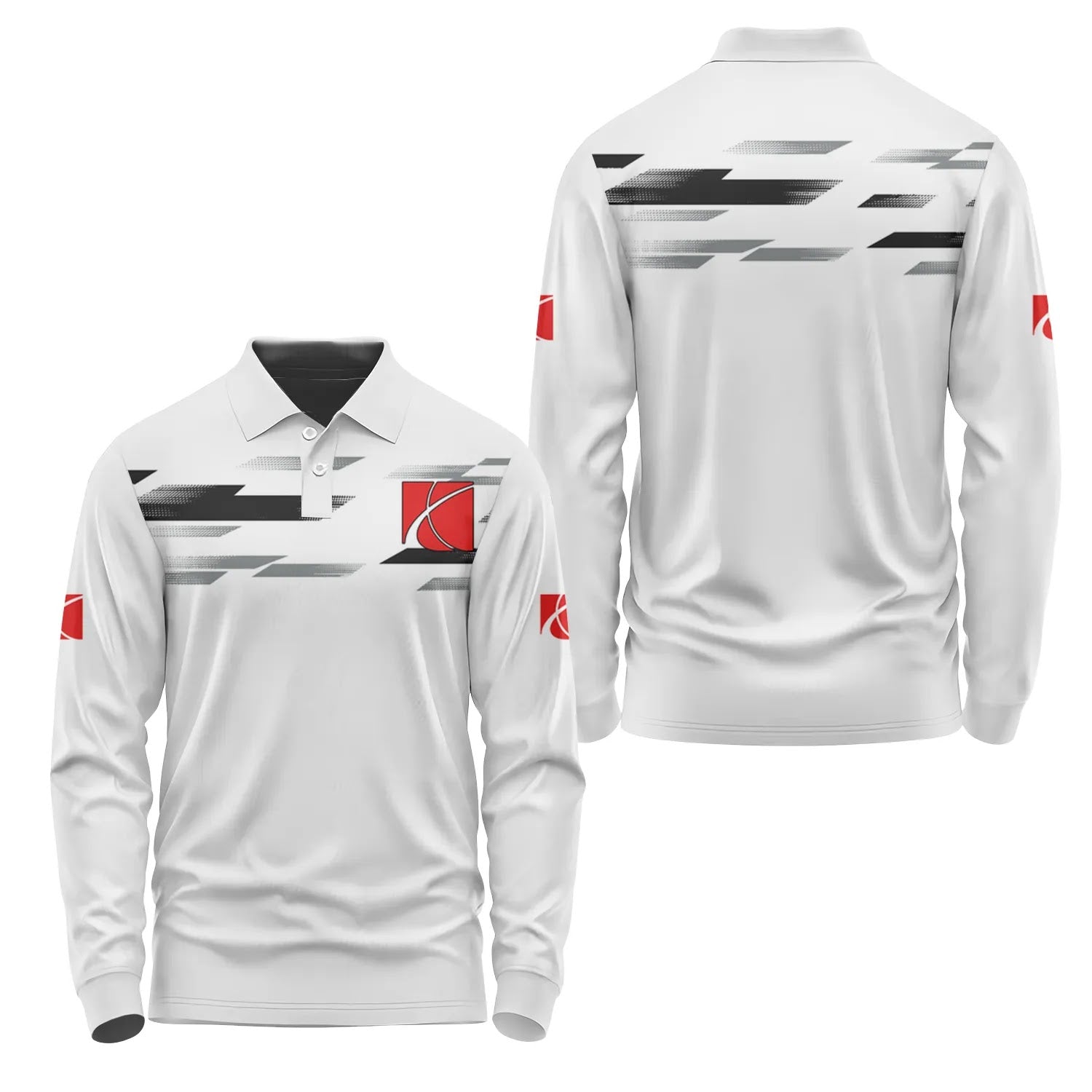 Saturn Long Sleeve Polo SC100-2