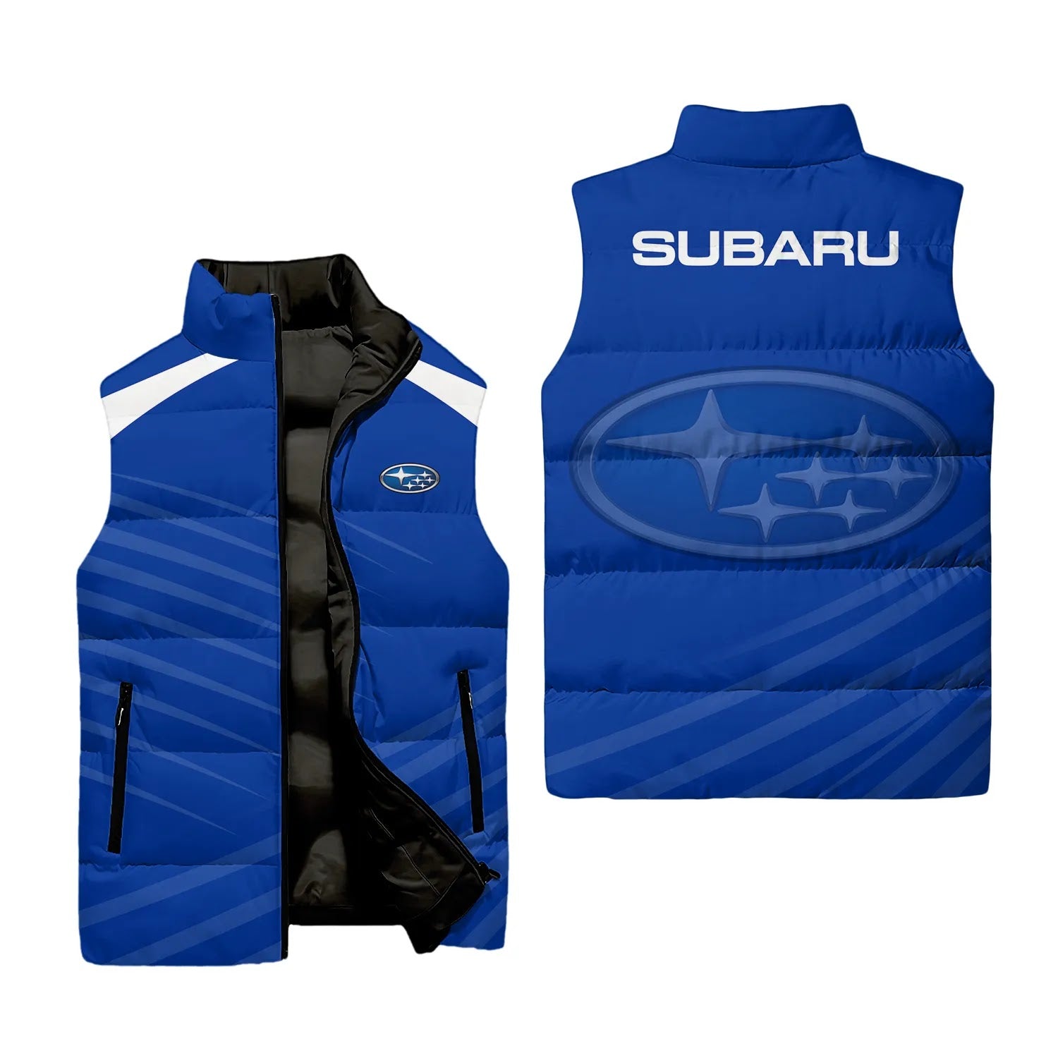 Subaru Sleeveless Puffer Jacket SC082