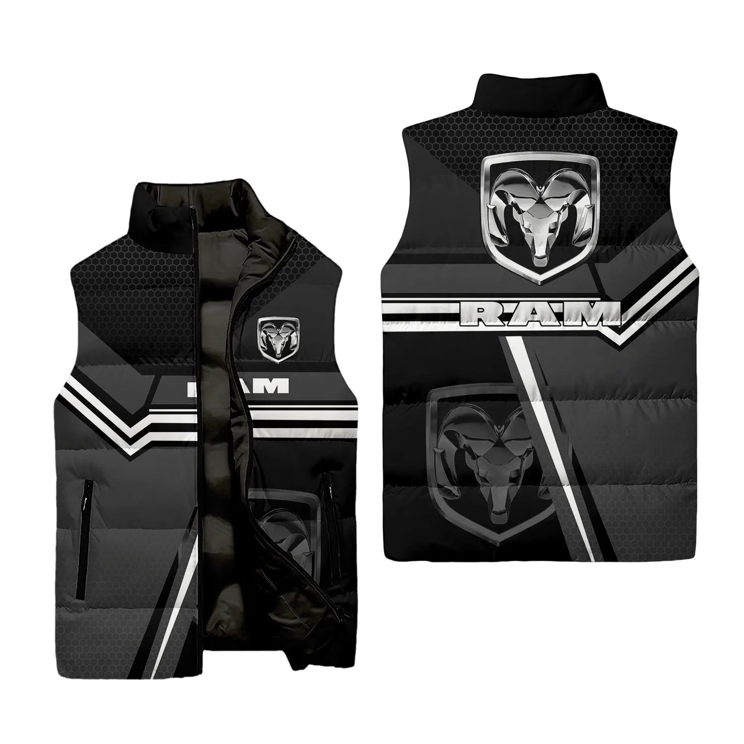 Ram Sleeveless Puffer Jacket SC071