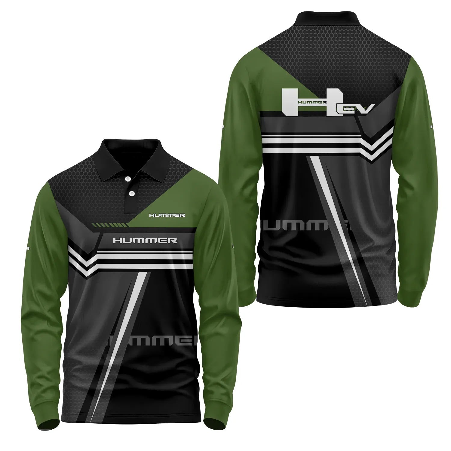 Hummer Long Sleeve Polo SC071